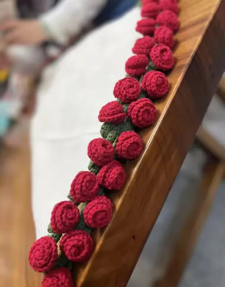 Crochet Flower Bouquet Blanket