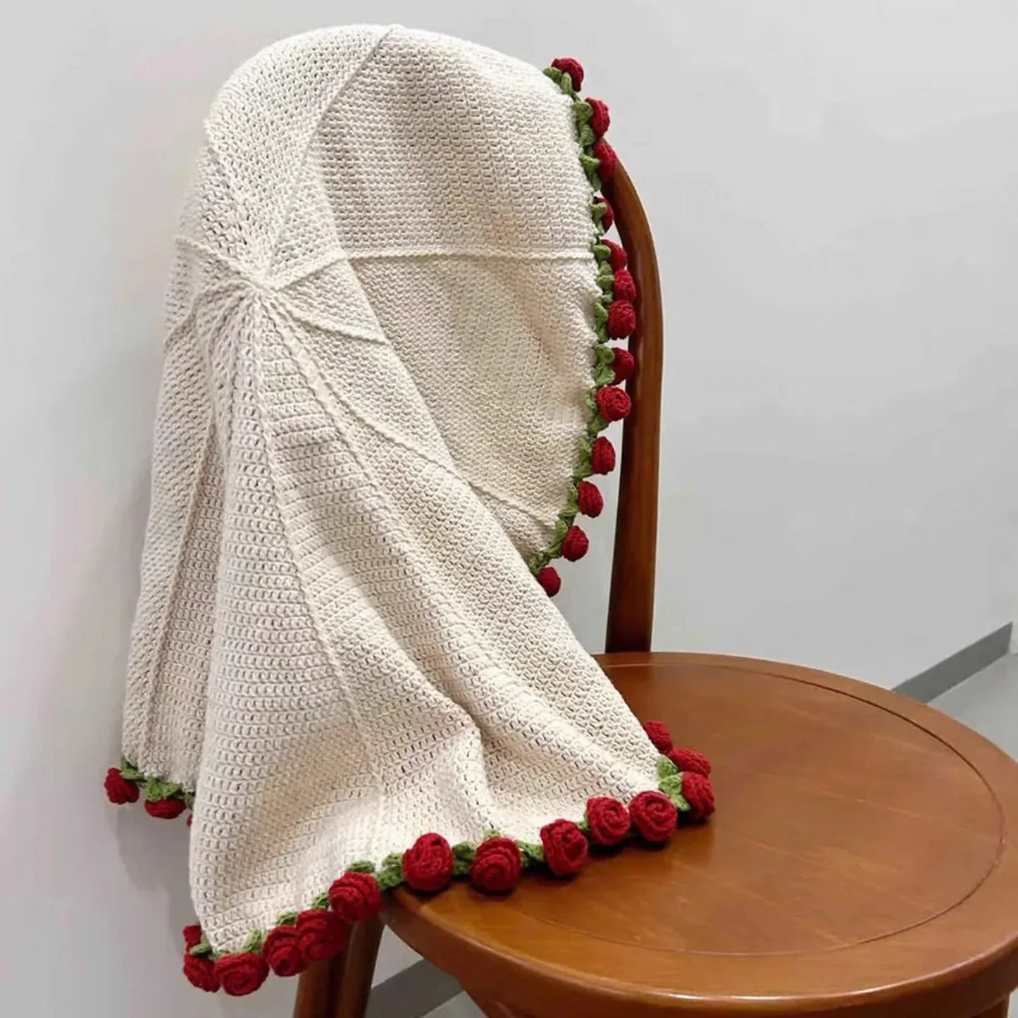 Crochet Flower Bouquet Blanket