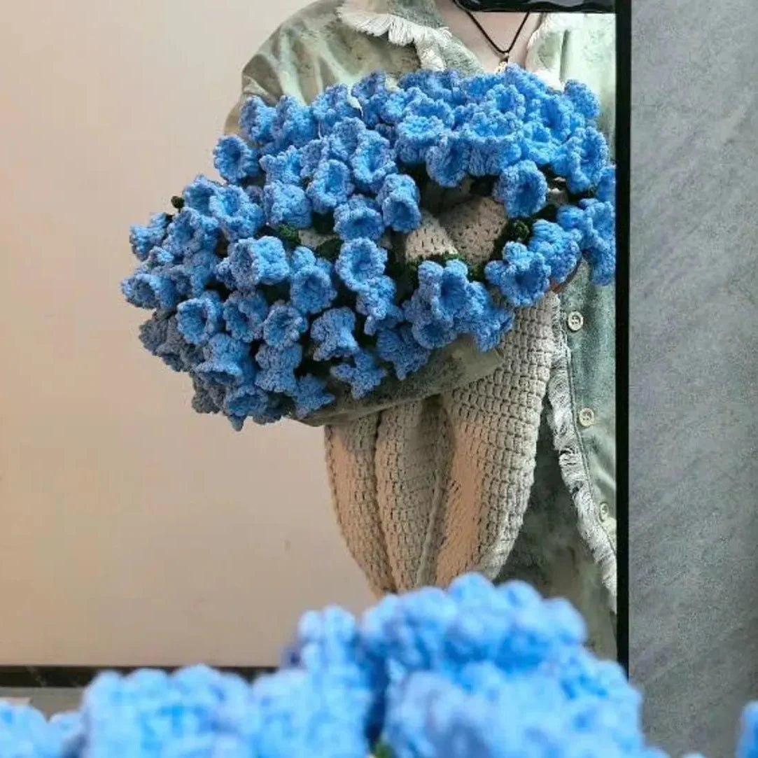 Crochet Flower Bouquet Blanket